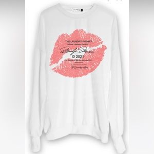 Marilyn Monroe Kiss Jump Jumper- Pink